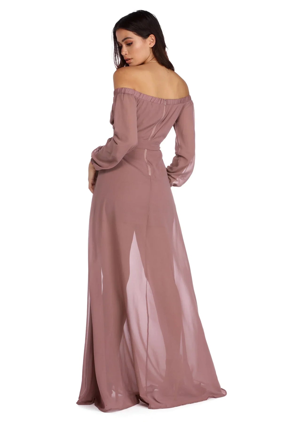 Vestido Formal Floral Cruzado Britt