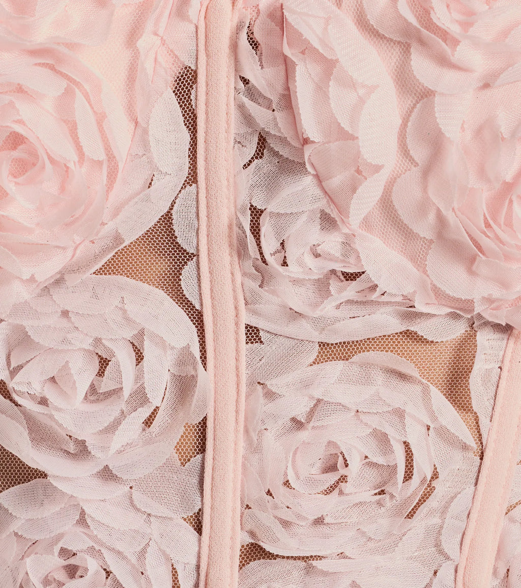 Tuta con corsetto e applicazione floreale Bare Necessities