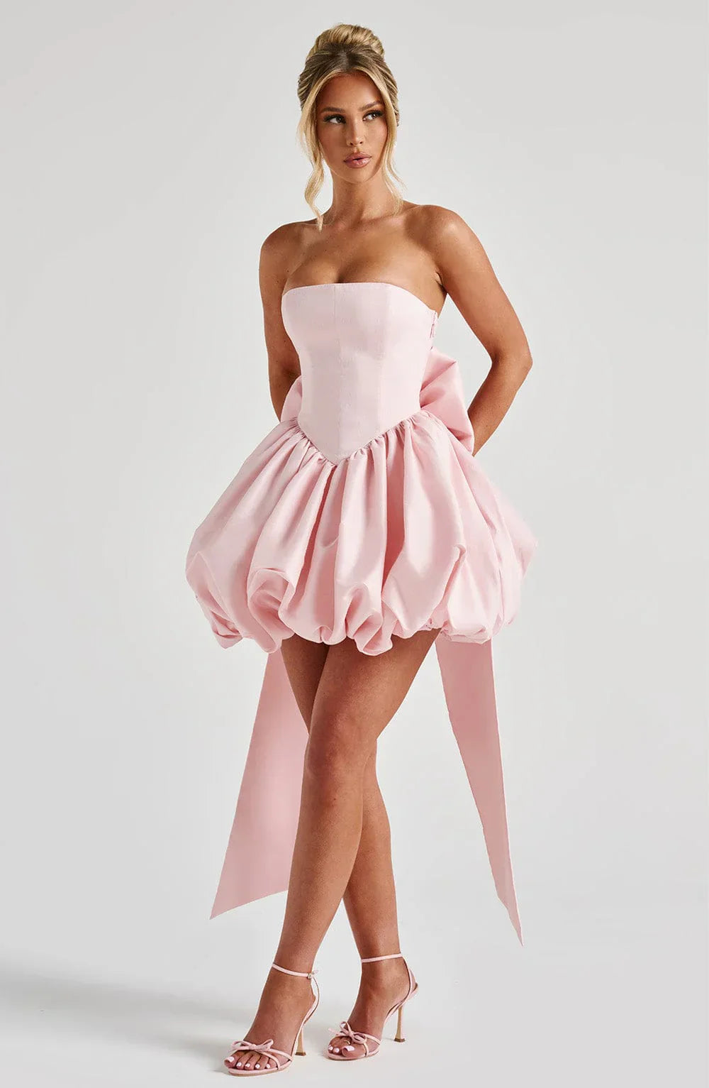 Vestido Mini Lotus - Rosa-Chá