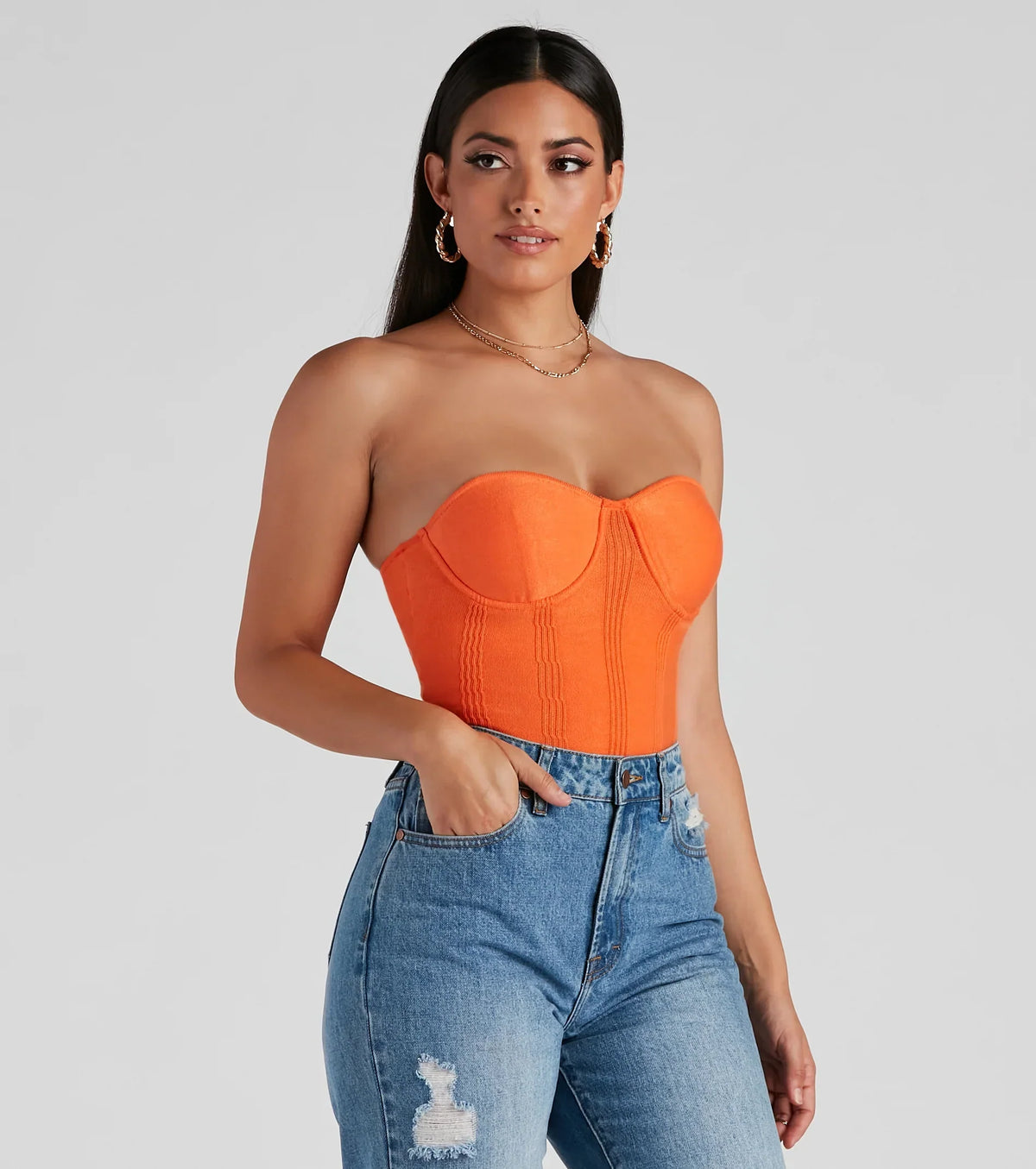 Bustier in maglia Sweet Spot