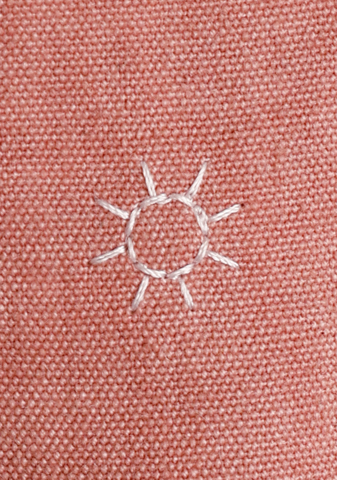 TERRACOTA ESPADRILLES SUN PATTERN