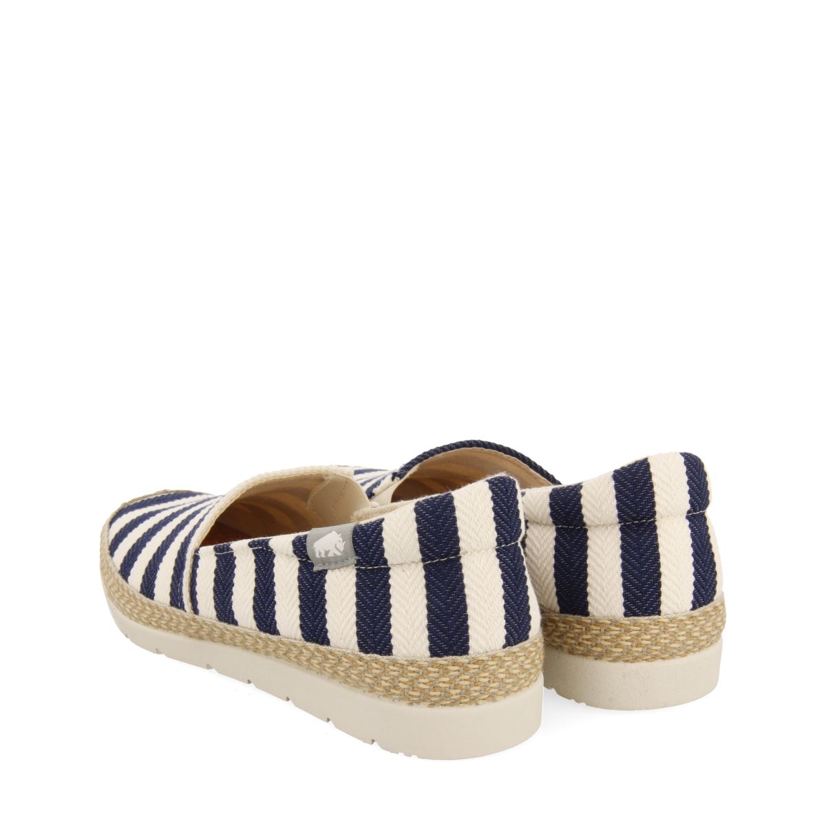 BLUE NAVY ESPADRILLES CAMPING STYLE WITH RECYCLED COTTON FOR MEN STROUD