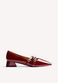PATENT LEATHER EFFECT MARY-JANES LUCAN