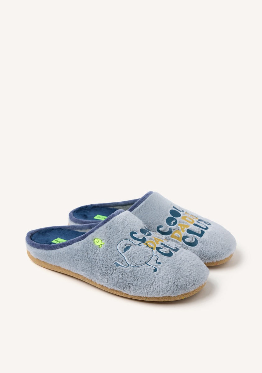 FUR HOUSE SLIPPERS PHRASE PERLEY