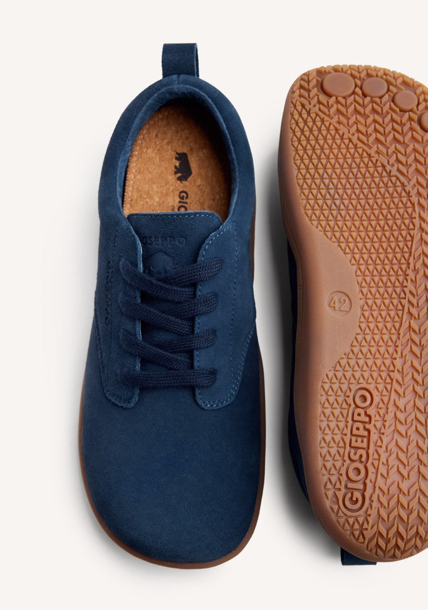 GIOSEPPO BAREFOOT - SUEDE LEATHER SNEAKERS TUNDURU