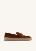 SUEDE LEATHER LOAFERS IMUS