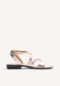 STUDDED LEATHER SANDALS URBANK