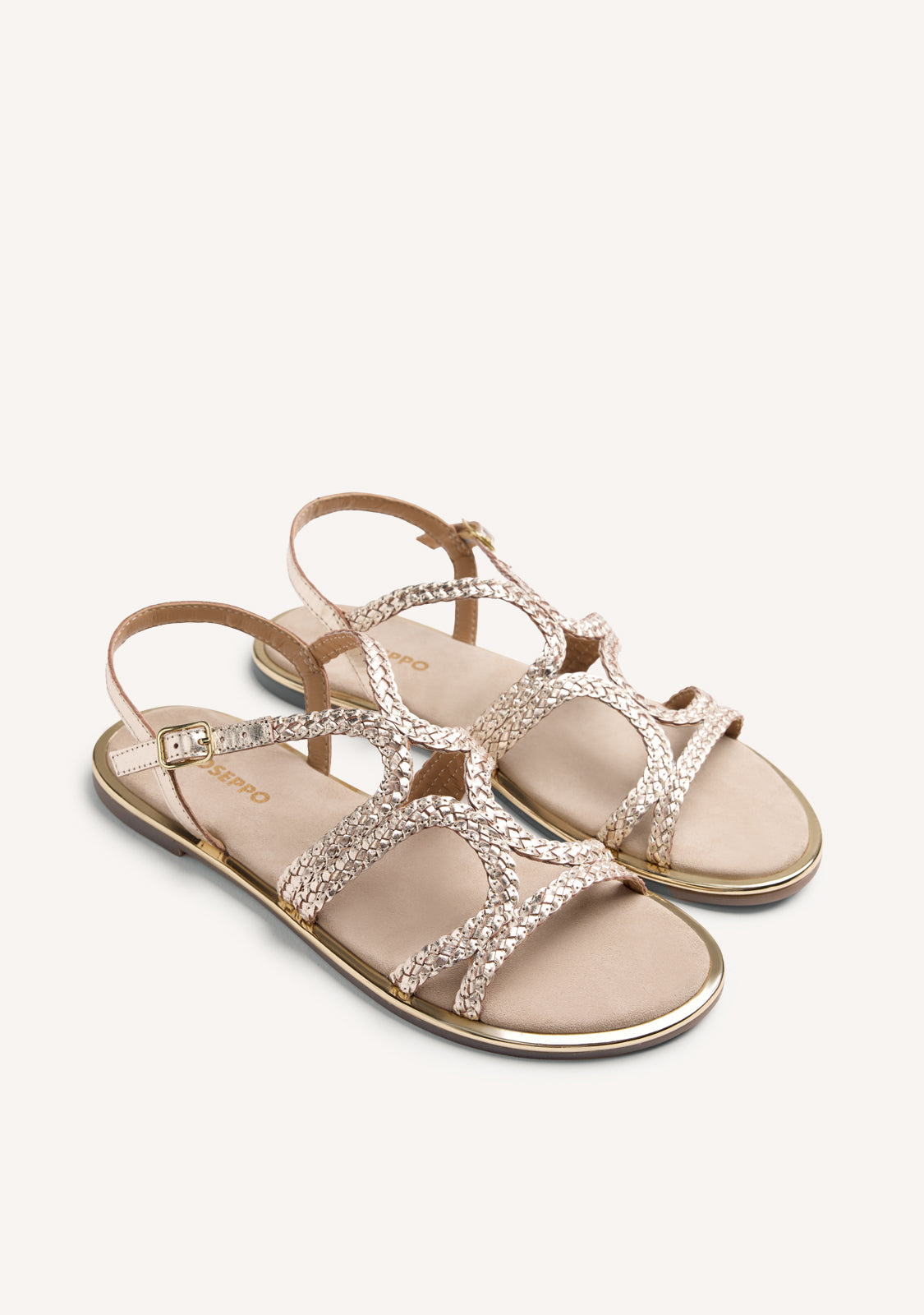 BRAIDED LEATHER SANDALS NEKUBU