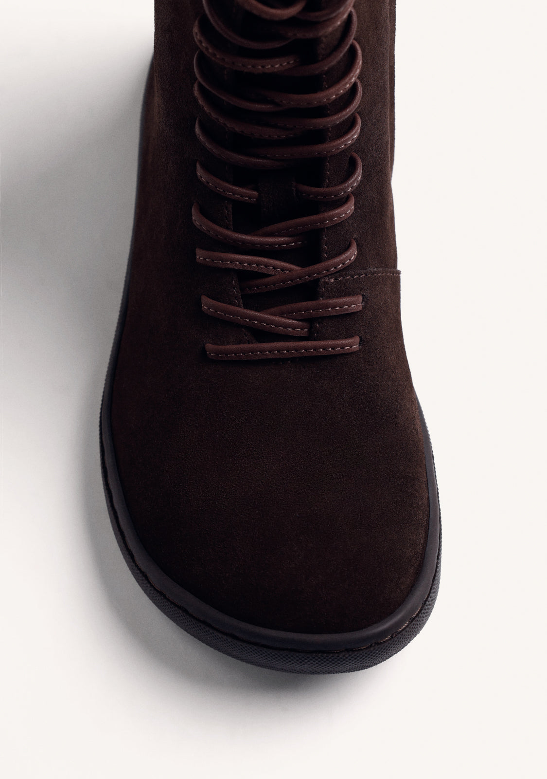 BROWN BAREFOOT LEATHER BOOTS