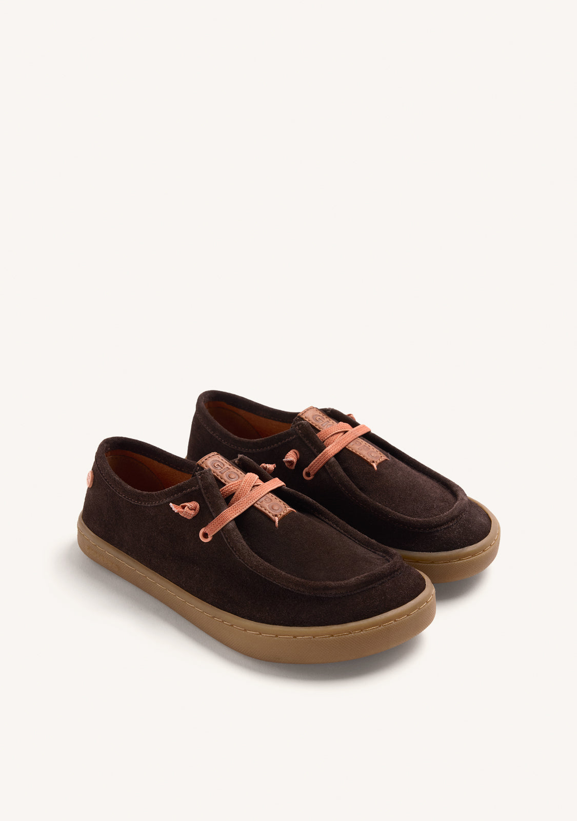 BROWN LEATHER BAREFOOT BOAT SHOES