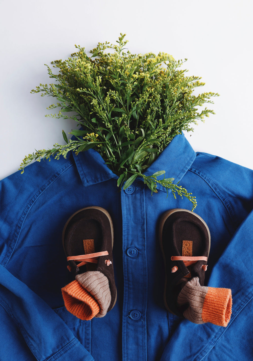 BROWN LEATHER BAREFOOT BOAT SHOES