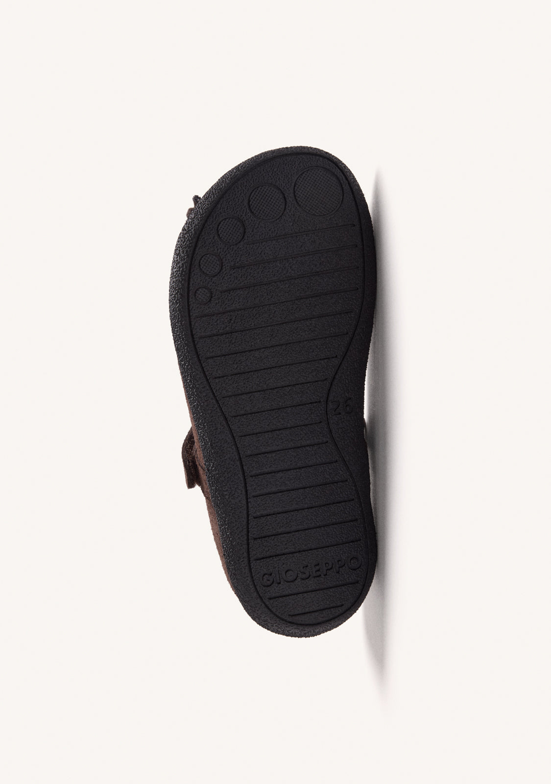 BAREFOOT CHOCOLATE LEATHER BALLET FLATS