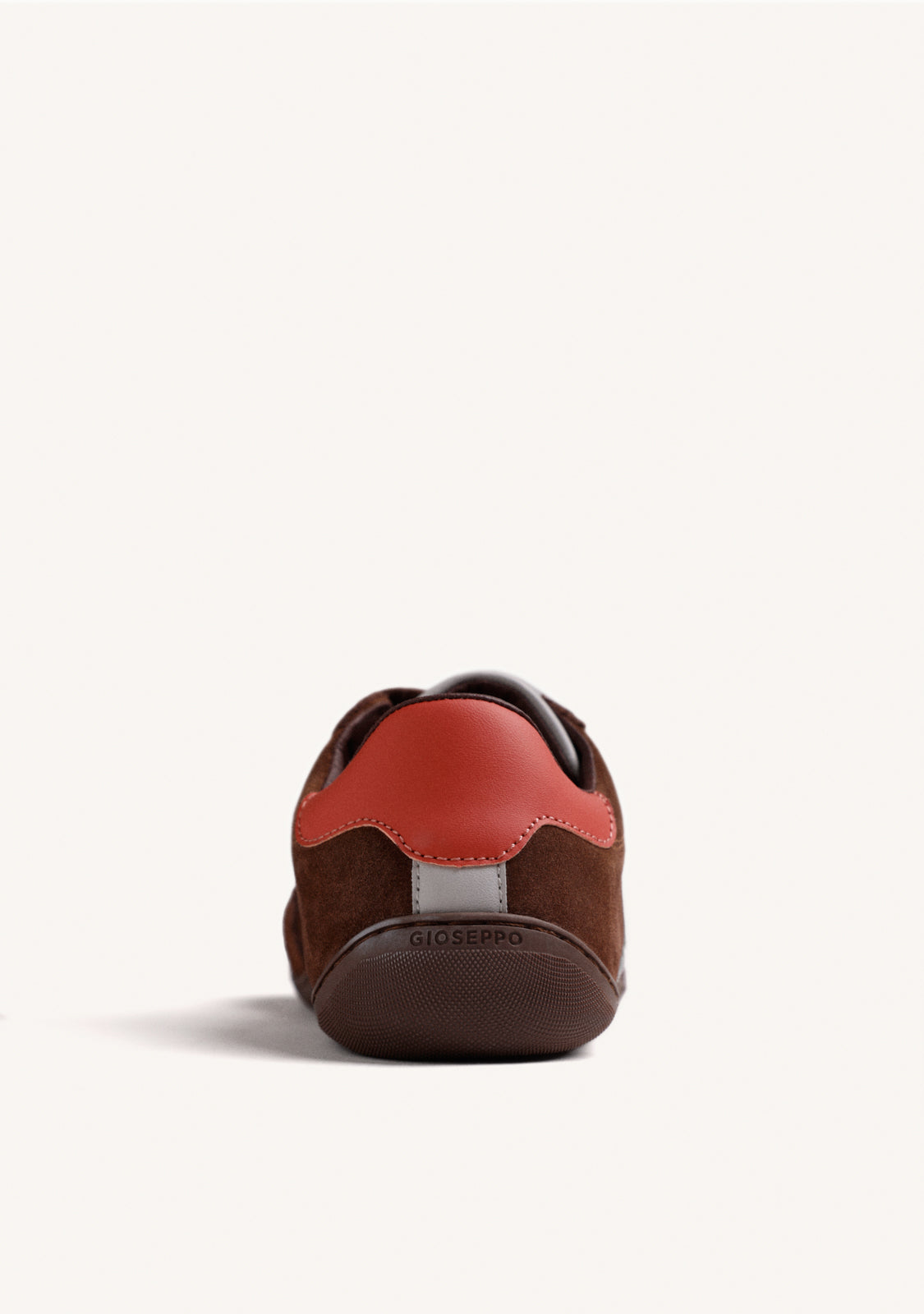 BROWN BAREFOOT LEATHER SNEAKERS
