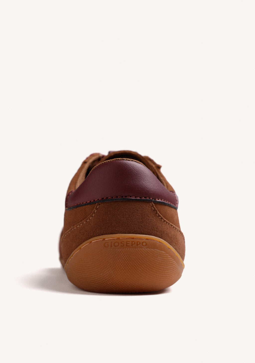 BROWN BAREFOOT SUEDE LEATHER SNEAKERS