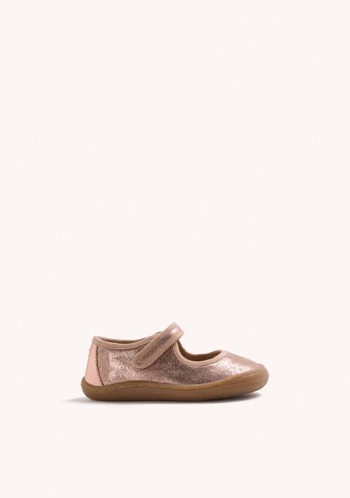 BAREFOOT BALLERINAS IN METALLIC LEATHER