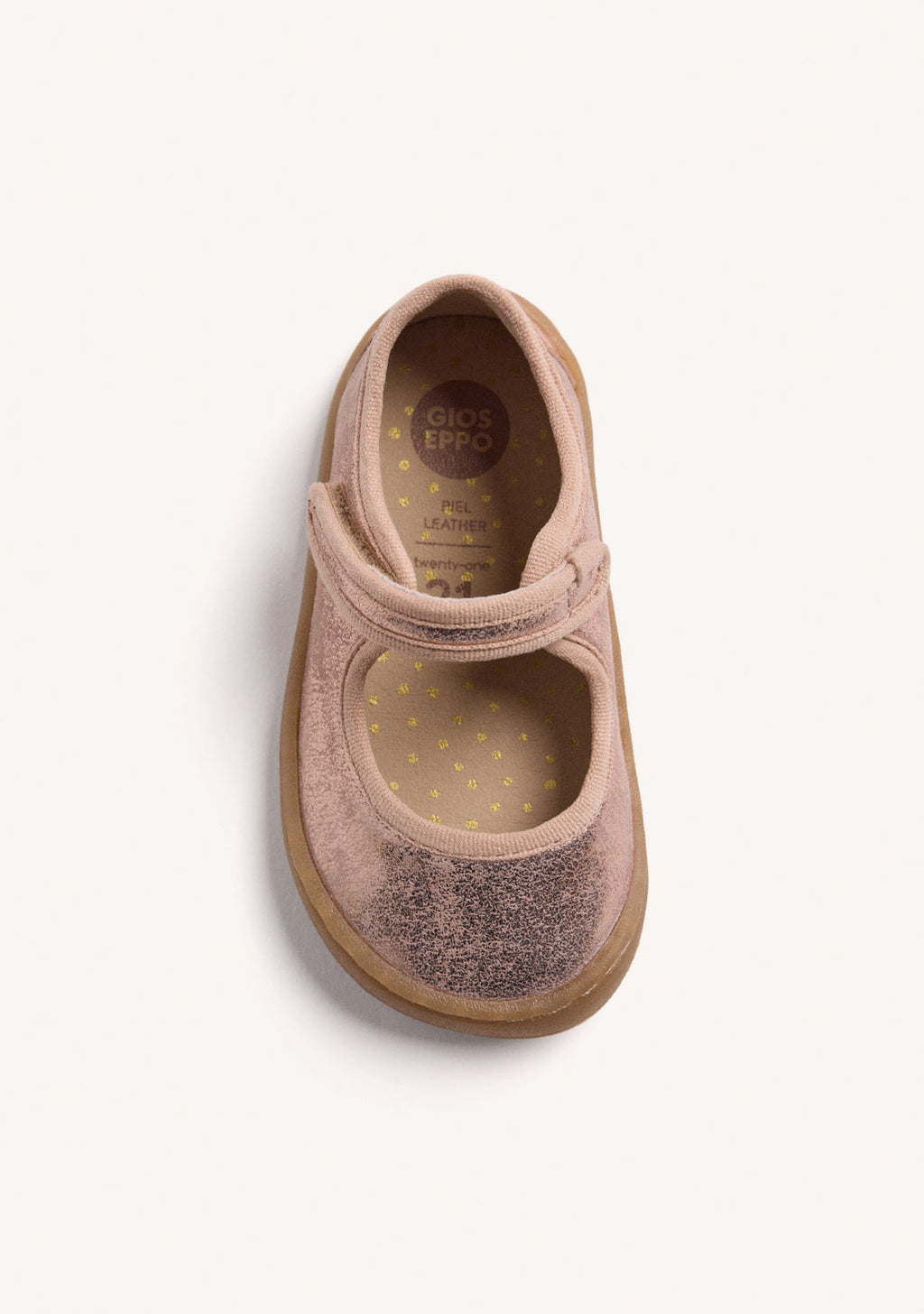 BAREFOOT BALLERINAS IN METALLIC LEATHER