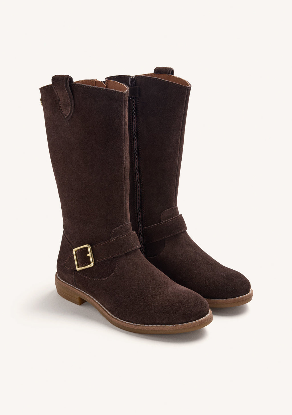 CLASSIC CHOCOLATE LEATHER BOOTS