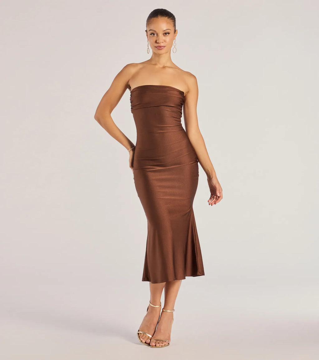 Vestido Midi Keep It Sleek