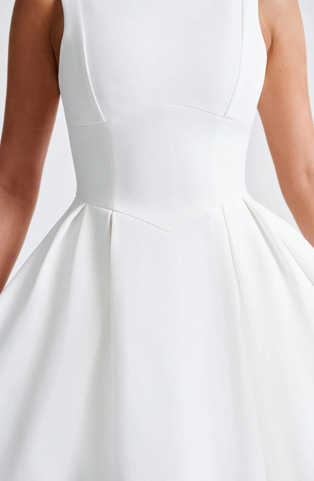 Vestido Midi Clarabella - Marfim