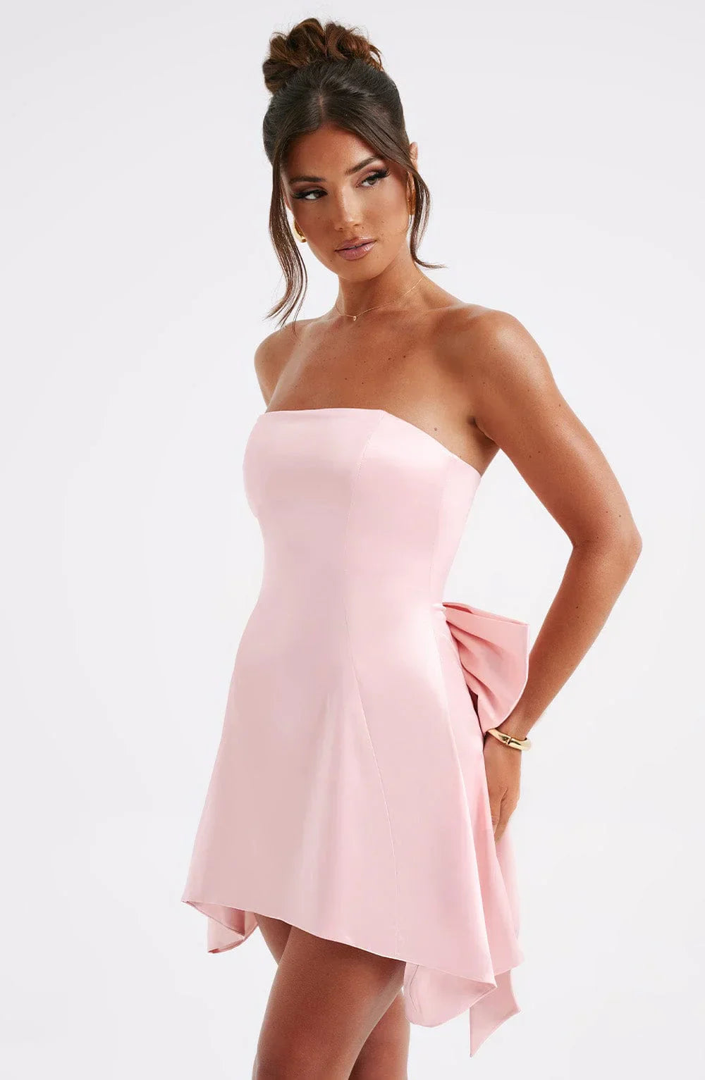 Vestido Mini Freja - Rosa-velho