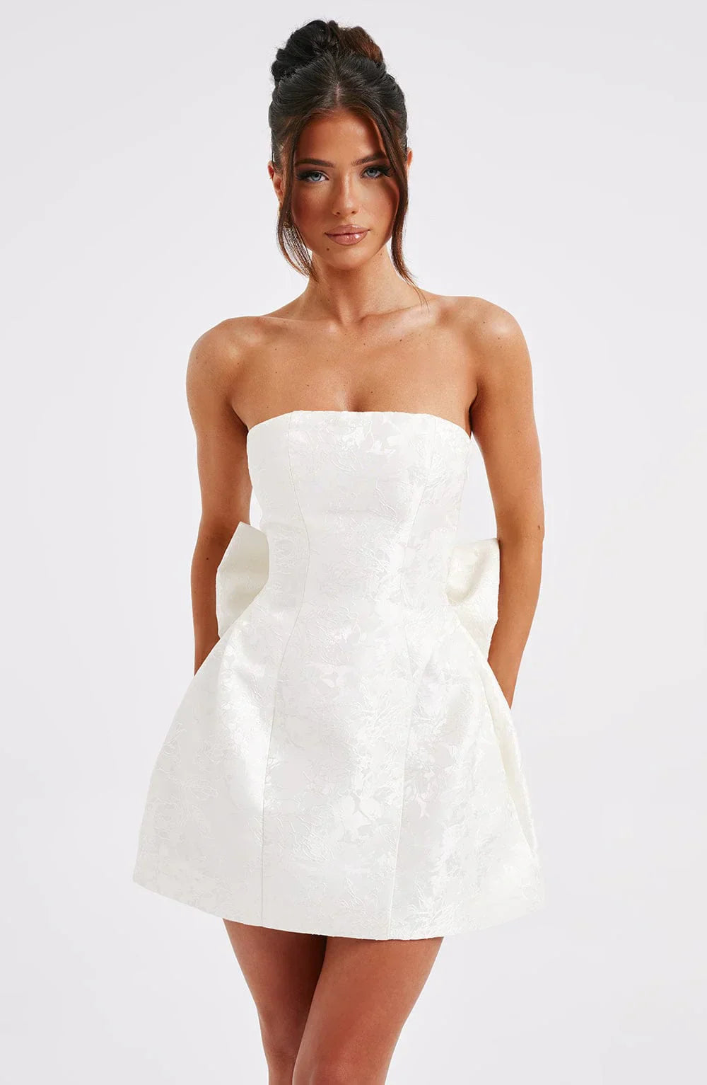 Vestido Mini Elenora - Marfim