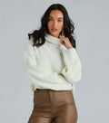Maglione corto a collo alto Let's Get Together