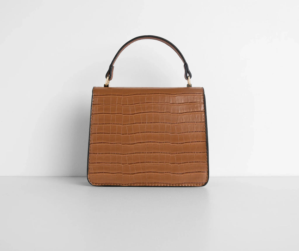Mini borsa Croc Darling