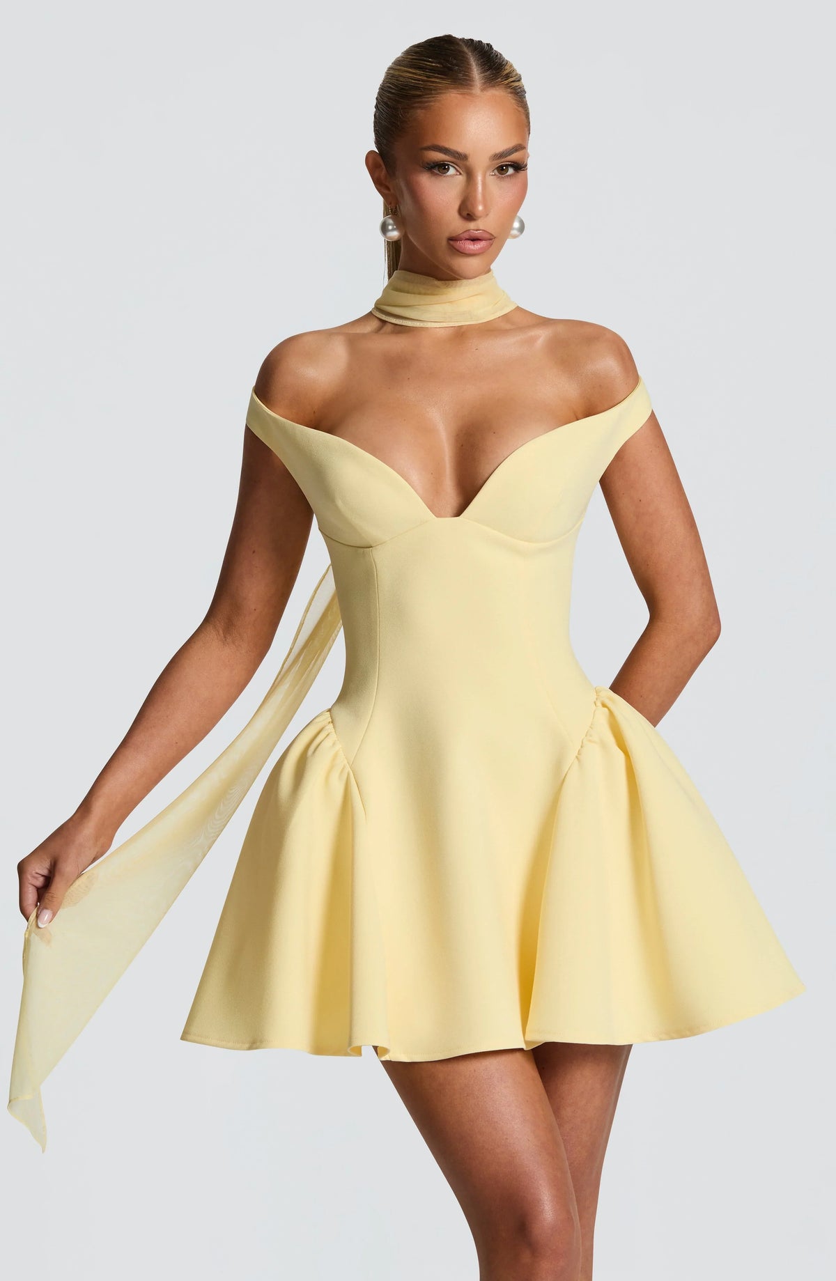 Vestido Mini Marla - Limão
